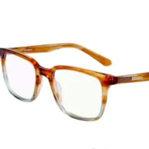 DRAGON DR2034 232 Unisex Eyeglasses Frames RX-able Light Brown NWT
